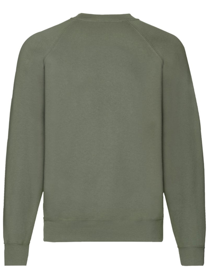 Sweat classic - fruit of the loom Vert olive - Kiabi