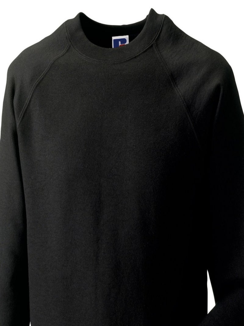 Sweat classic - russell Noir - Kiabi