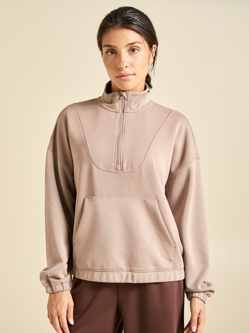 Sweat col camionneur - ekstract - Kiabi Sweat col camionneur - ekstract - Kiabi
