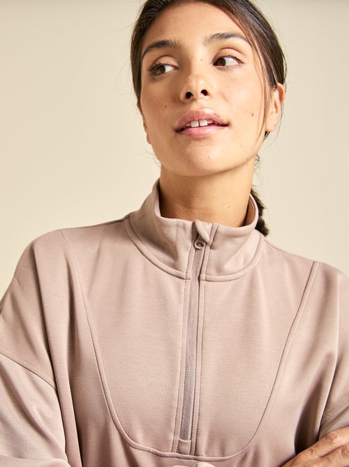 Sweat col camionneur - ekstract - Kiabi Sweat col camionneur - ekstract - Kiabi