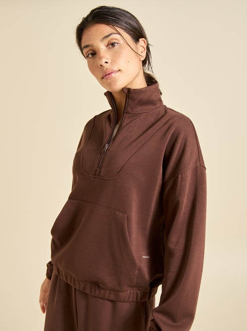 Sweat col camionneur - ekstract - Kiabi Sweat col camionneur - ekstract - Kiabi