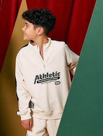 Sweat col camionneur