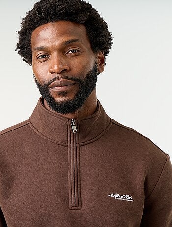 Sweat col camionneur