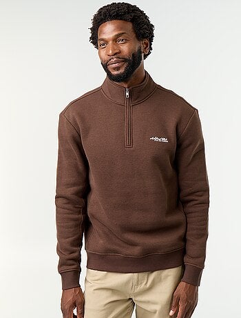 Sweat col camionneur