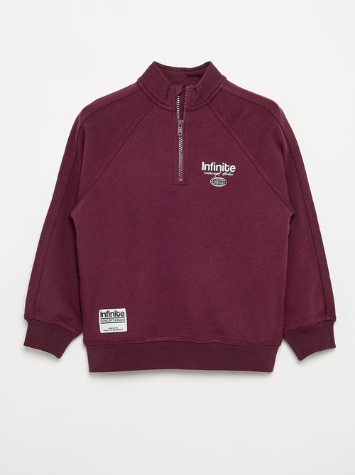 Sweat col camionneur - Kiabi