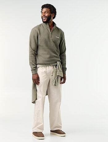 Sweat col camionneur