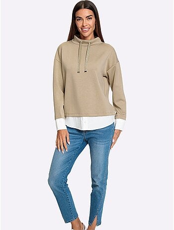 Sweat Col Montant - Taille Standard - Helline
