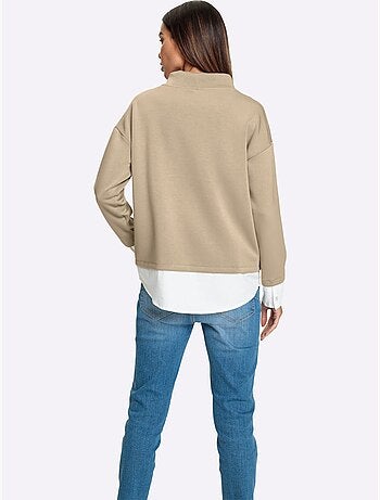 Sweat Col Montant - Taille Standard - Helline