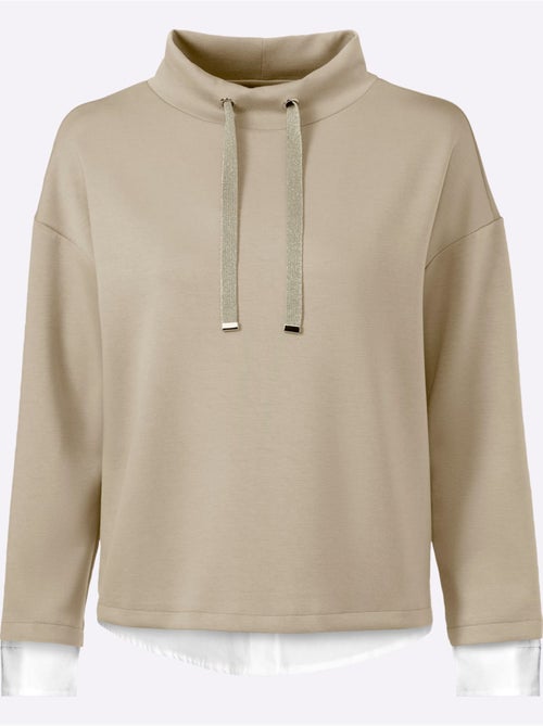 Sweat Col Montant - Taille Standard - Helline - Kiabi Sweat Col Montant - Taille Standard - Helline - Kiabi
