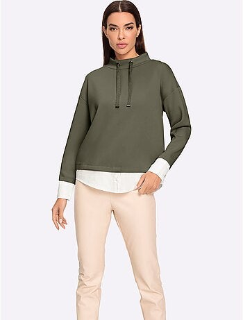 Sweat Col Montant - Taille Standard - Helline