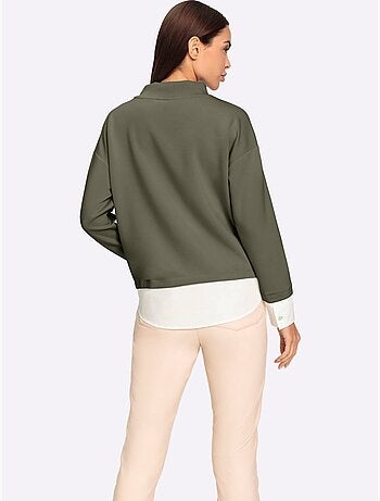 Sweat Col Montant - Taille Standard - Helline