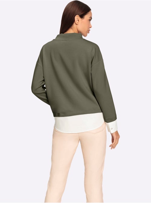 Sweat Col Montant - Taille Standard - Helline - Kiabi