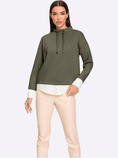 Sweat Col Montant - Taille Standard - Helline - Kiabi