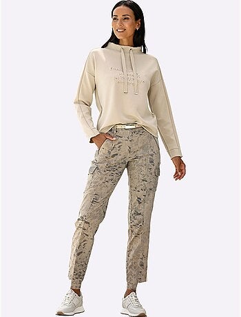 Sweat Col Montant 50% Modal - Taille Standard - Helline