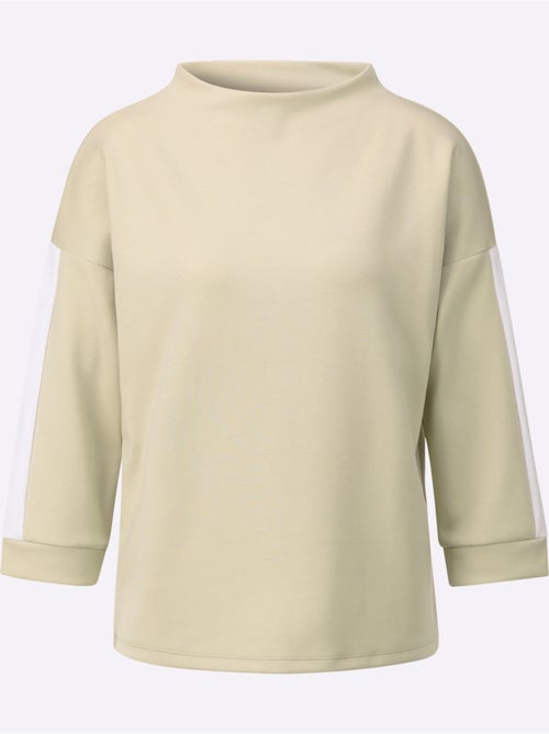 Sweat Col Montant 50% Modal - Taille Standard - Witt - Kiabi Sweat Col Montant 50% Modal - Taille Standard - Witt - Kiabi