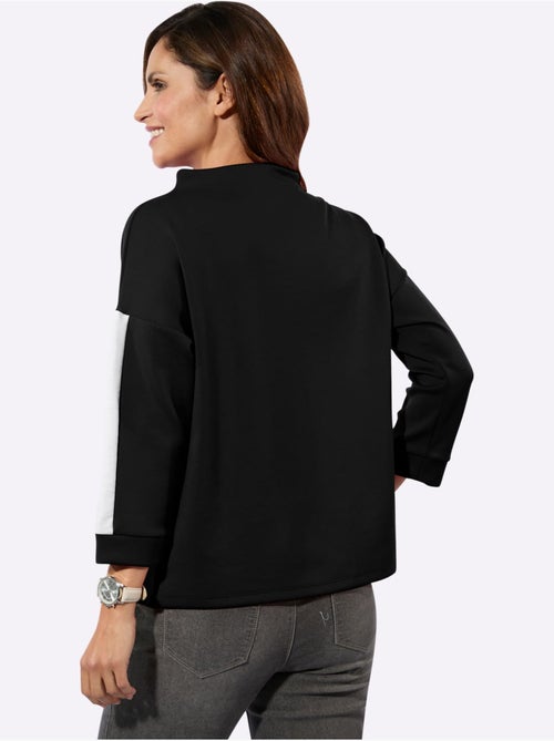 Sweat Col Montant 50% Modal - Taille Standard - Witt - Kiabi Sweat Col Montant 50% Modal - Taille Standard - Witt - Kiabi