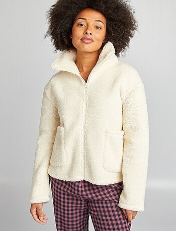 Sweat col montant en sherpa