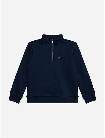 Sweat col montant zippé - lacoste