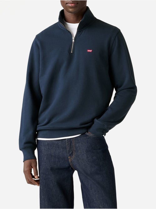 Sweat col montant zippé - levi's - Kiabi