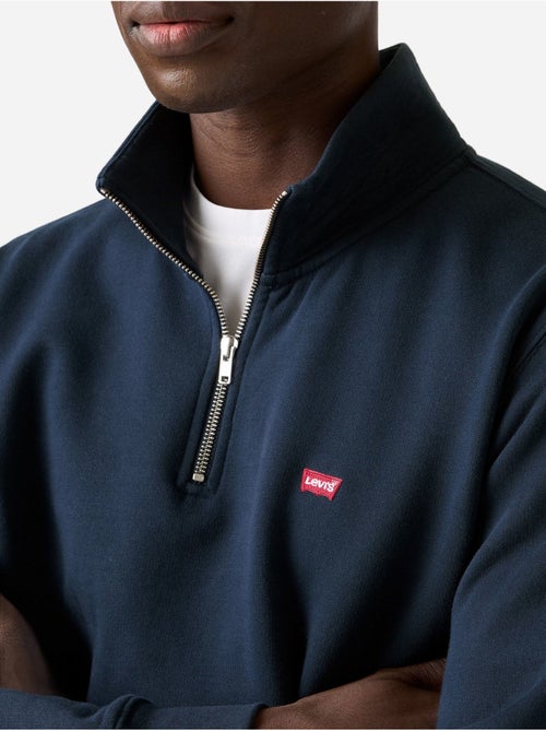 Sweat col montant zippé - levi's - Kiabi