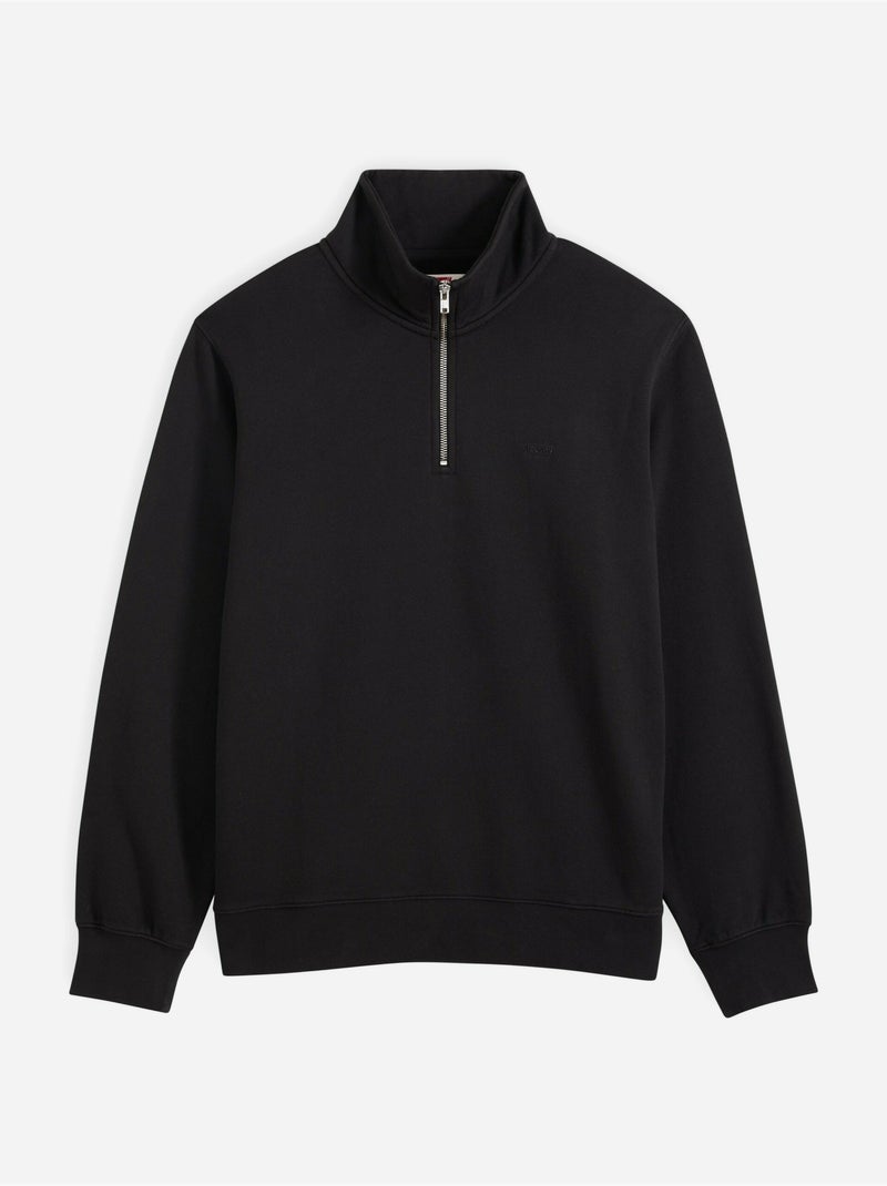 Sweat col montant zippé - levi's Noir - Kiabi