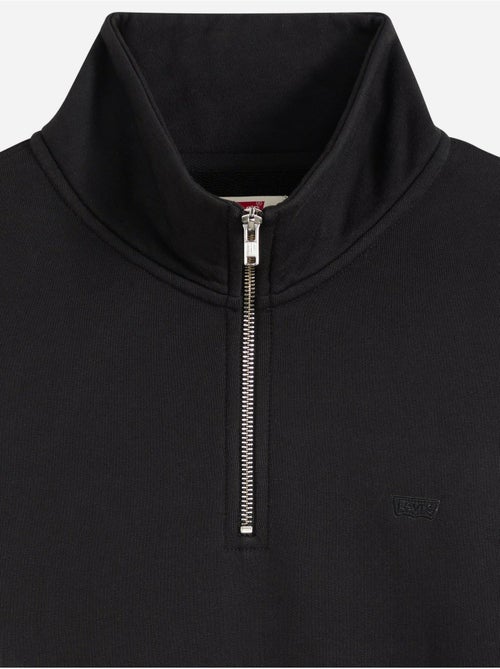 Sweat col montant zippé - levi's - Kiabi