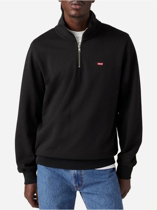Sweat col montant zippé - levi's - Kiabi