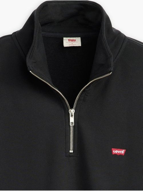 Sweat col montant zippé - levi's - Kiabi