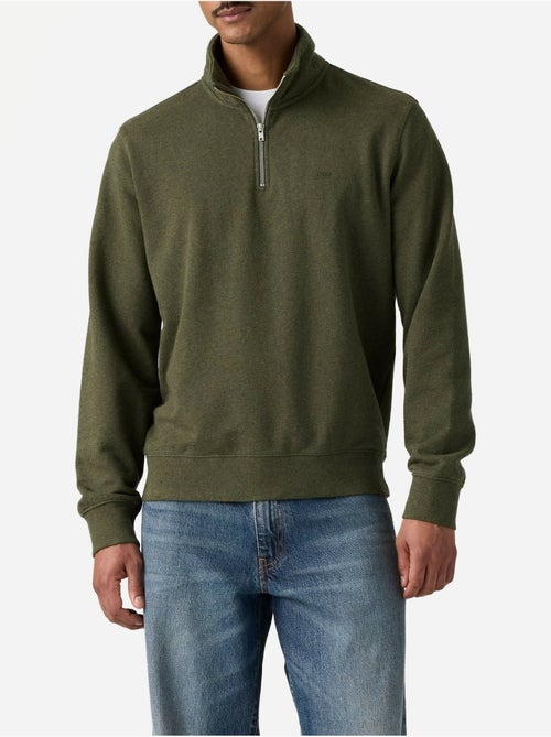 Sweat col montant zippé - levi's - Kiabi