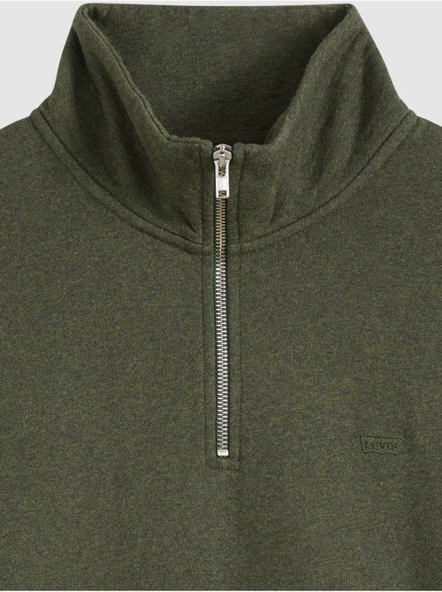 Sweat col montant zippé - levi's - Kiabi