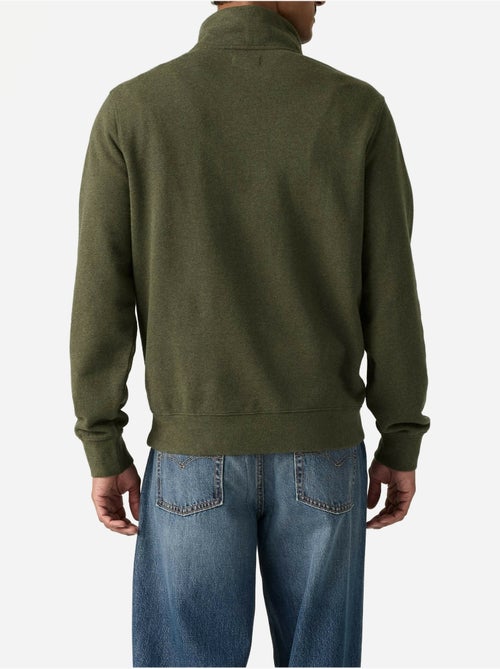 Sweat col montant zippé - levi's - Kiabi