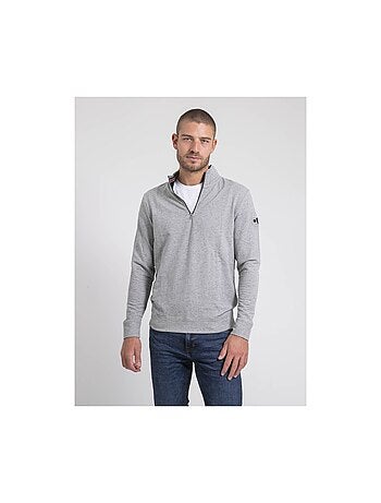 Sweat col montant zippé WALONIS