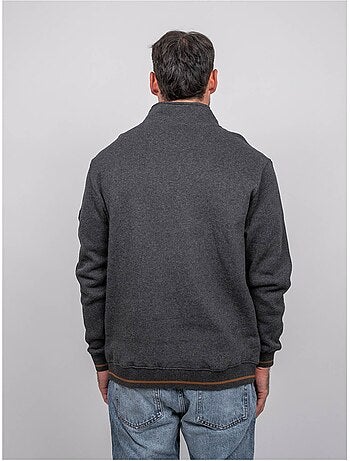 Sweat col montant zippé wirubon