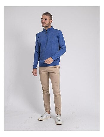 Sweat col montant zippé WOMPOU