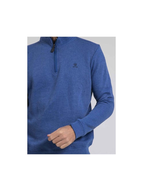 Sweat col montant zippé WOMPOU - Kiabi