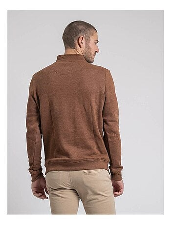 Sweat col montant zippé WOMPOU