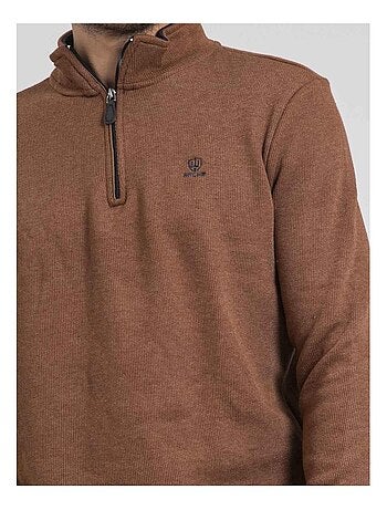 Sweat col montant zippé WOMPOU