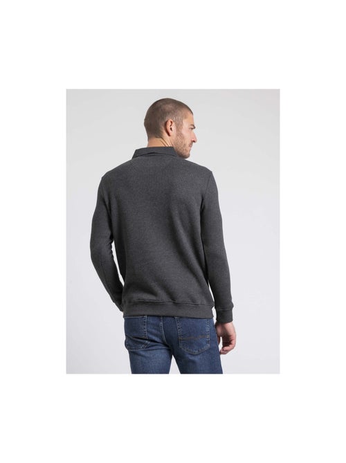 Sweat col polo WIREX - Kiabi