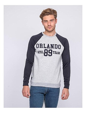 Sweat col rond manches raglan WESTERN