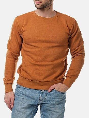 Sweat col rond uni