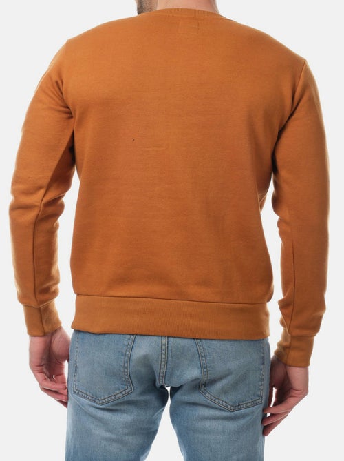 Sweat col rond uni - Kiabi