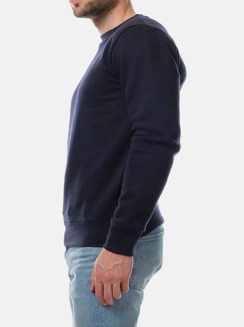Sweat col rond uni - Kiabi