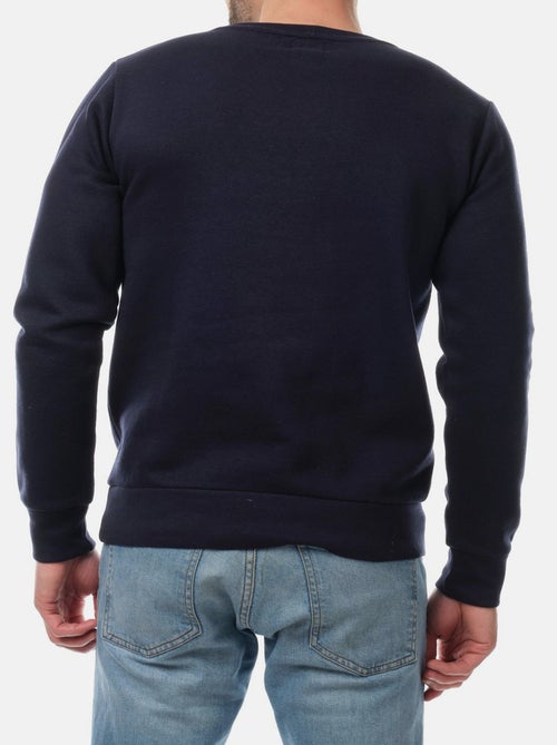 Sweat col rond uni - Kiabi