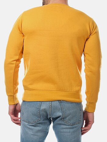 Sweat col rond uni