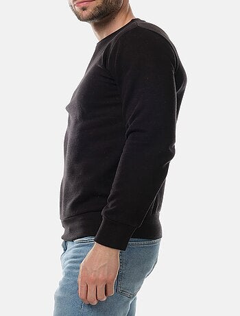 Sweat col rond uni