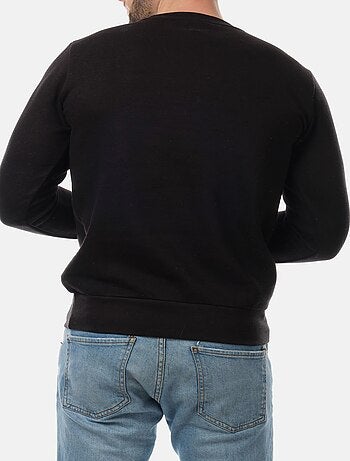 Sweat col rond uni