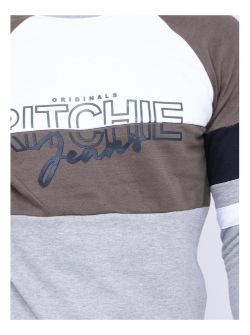 Sweat col rond WOLBERT - Kiabi