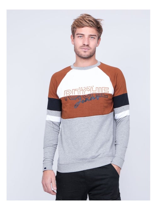 Sweat col rond WOLBERT - Kiabi