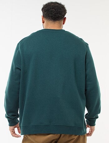 Sweat colorblock en molleton