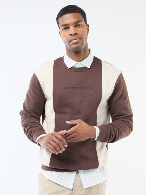 Sweat colorblock esprit sportswear - Kiabi